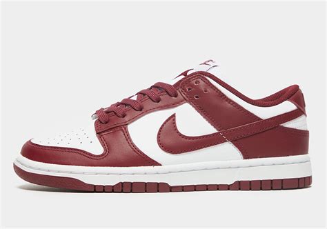 nike dunkelrot damen rund|Womens Red Nike Dunk Shoes.